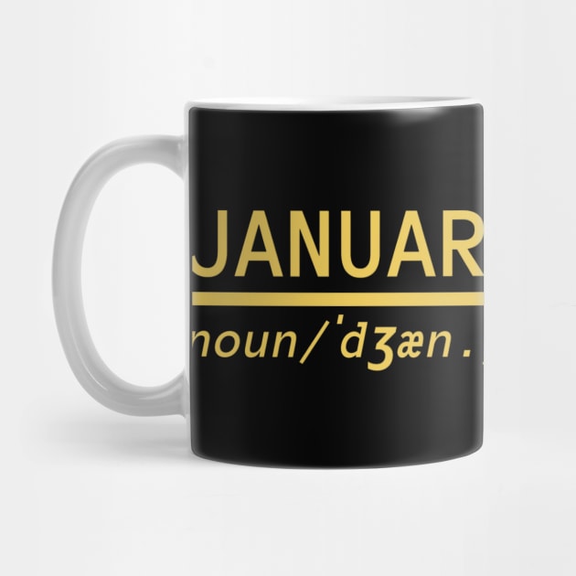 Word January by Ralen11_